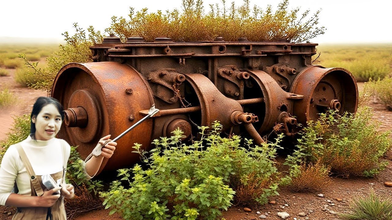 Genius girl repairs large machinery, helping fellow villagers solve their problems!