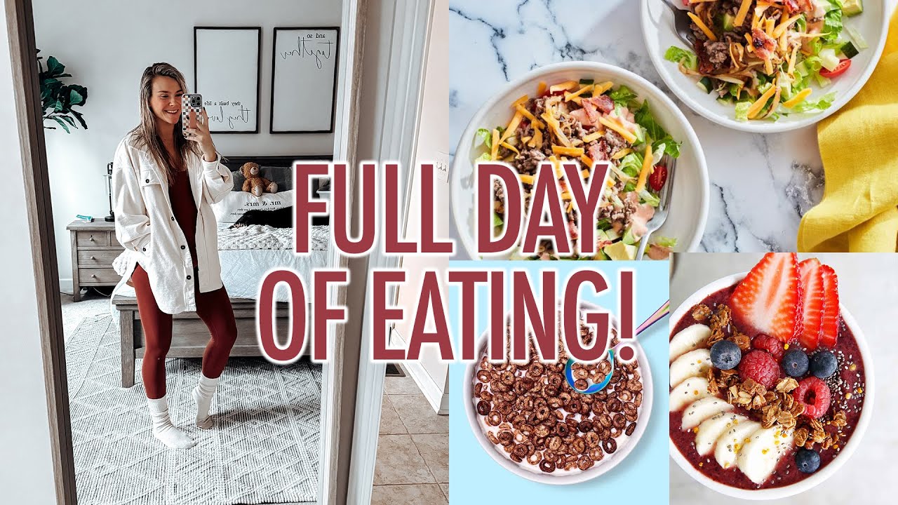 FULL DAY OF EATING! | 34 Weeks Pregnant