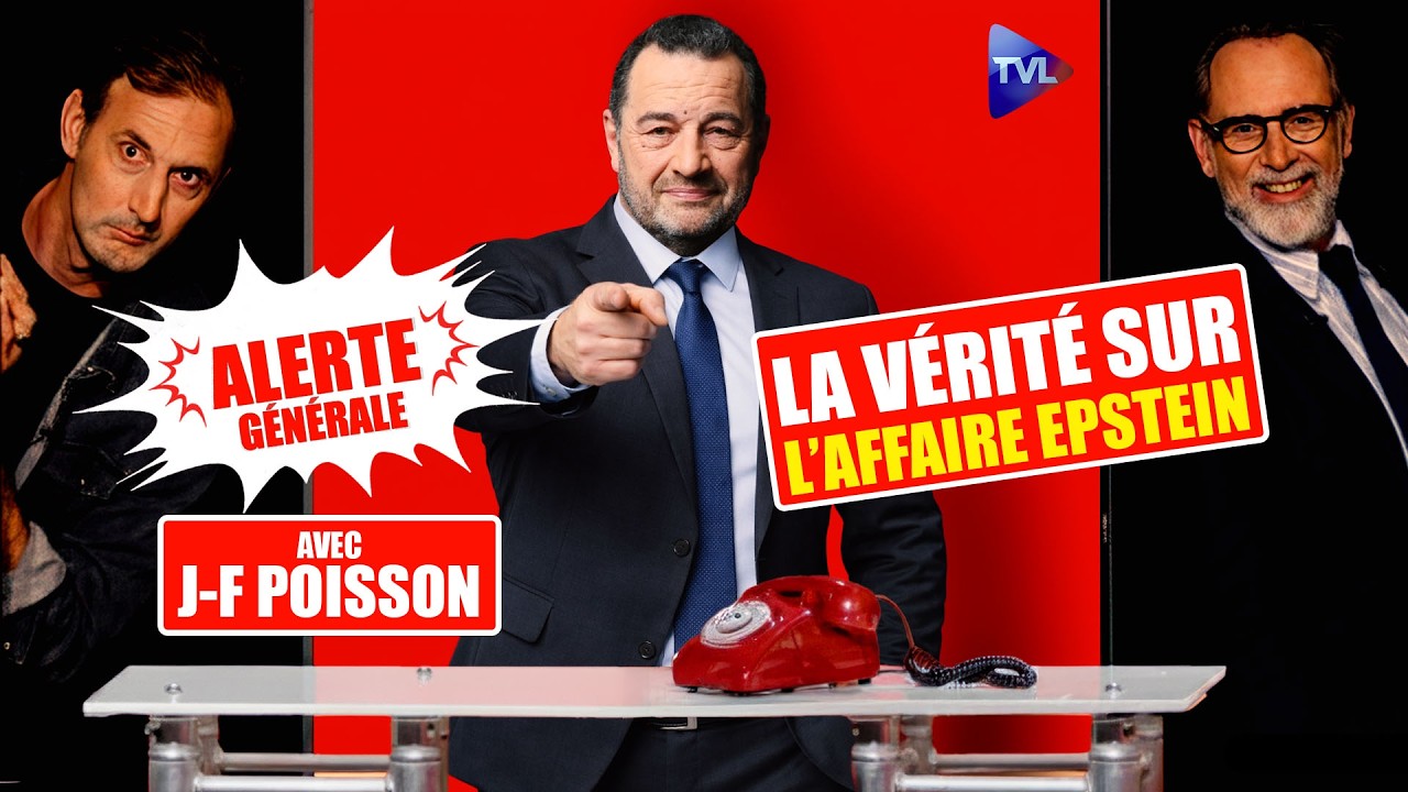 L’affaire Epstein, le plus grand scandale de l’humanité! Alerte Générale avec Jean-Frédéric Poisson