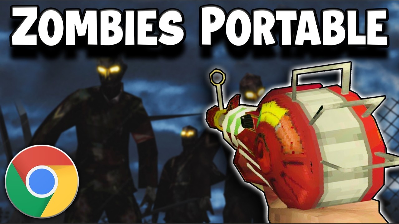 I Cant Believe This PSP ZOMBIES Game Exists in a Browser! | Nazi Zombies Portable