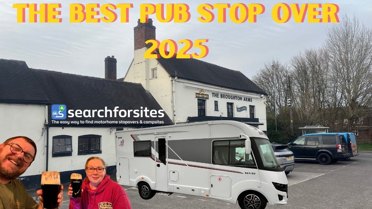 We found the Best pub stopovers in our Motorhome 2025