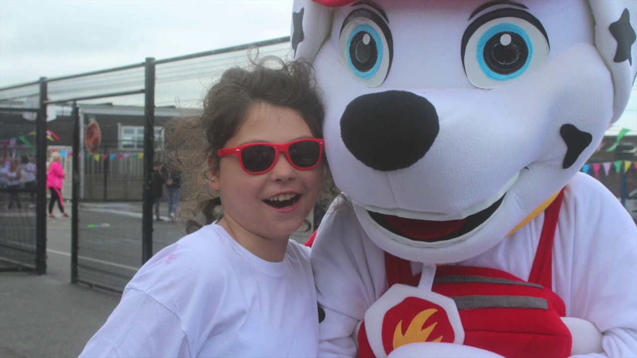 Mayfield School Sensory Colour Run
