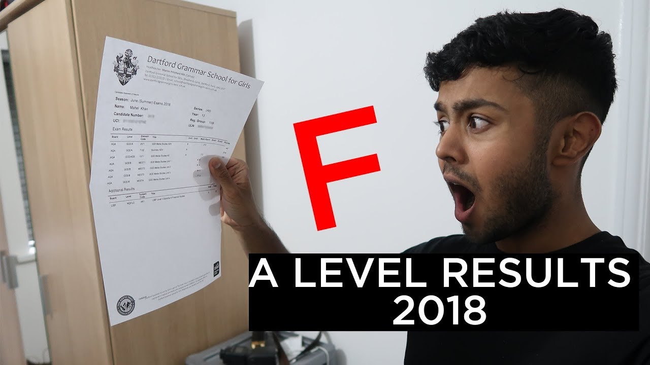 Opening My A Level Results Live REACTION - A Level Results Day 2018 Vlog