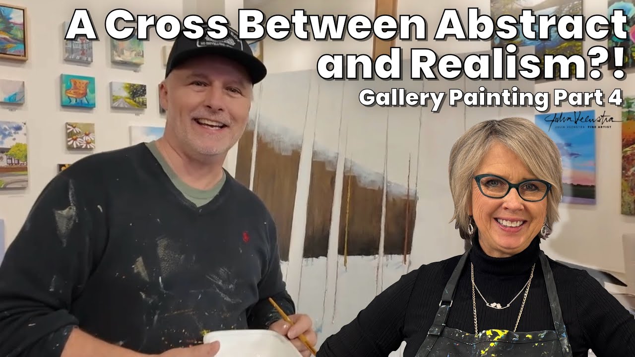 Abstract and Impressionist Art: Painting Inside the Gallery | PART 4