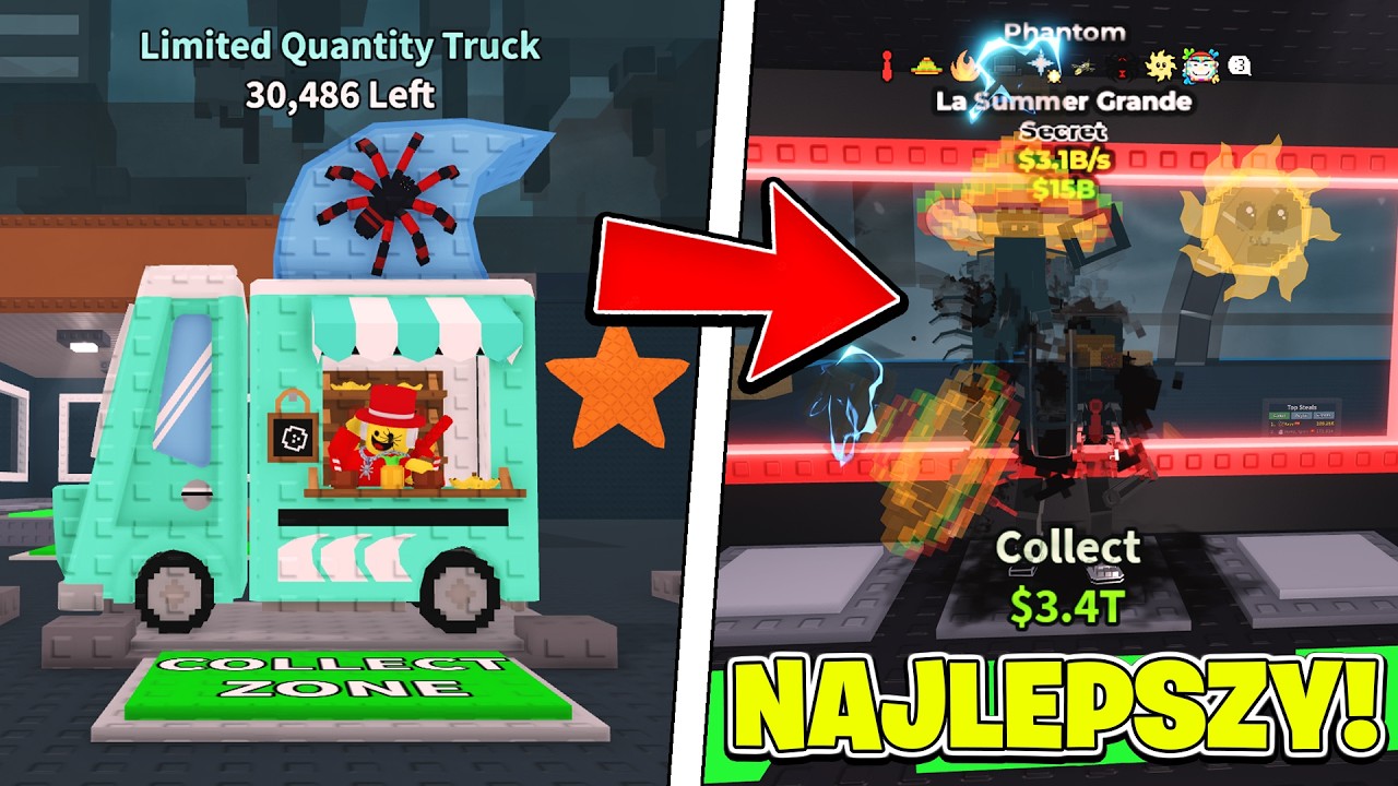 ZDOBYŁEM NAJLEPSZEGO LA SUMMER GRANDE W STEAL A BRAINROT! Roblox