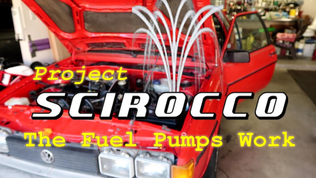 1985 VW Scirocco Mk2 - First Start in 20 Years and THIS HAPPENED!