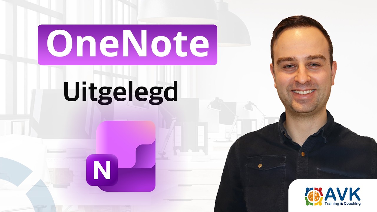 Training OneNote: De basis uitgelegd!