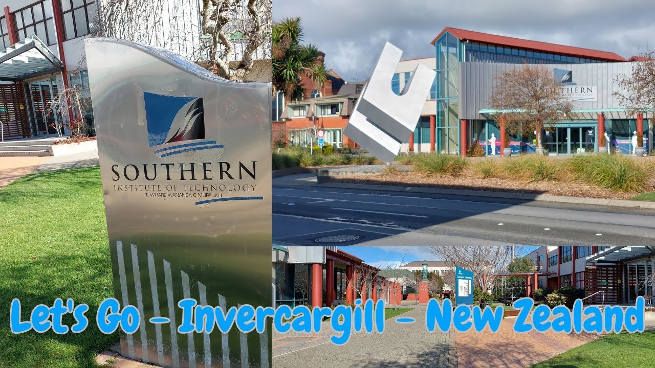 Let's go - a walking tour around  Southern Institute of Technology -   Invercargill -  New Zealand