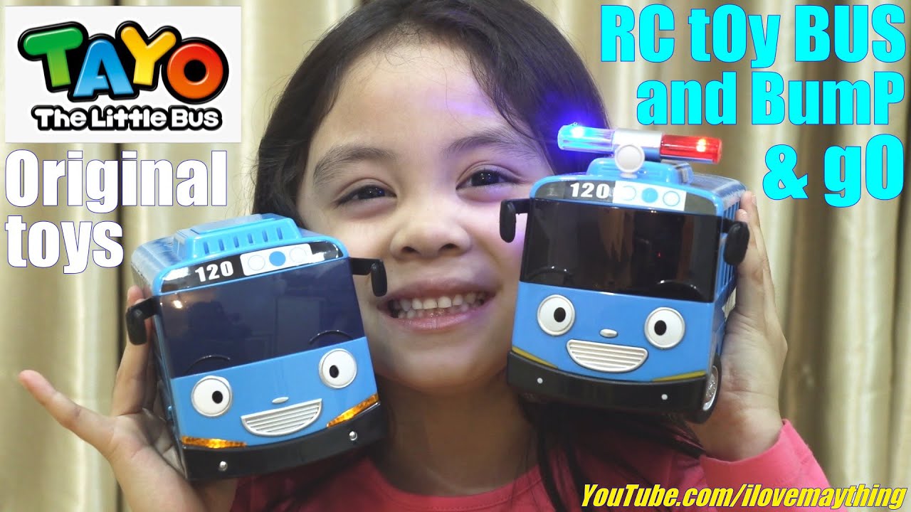 Tayo the Little BUS RC Toy. Bump and Go Tayo the Little Bus. Tayo the Police Bus. Police Toy Bus