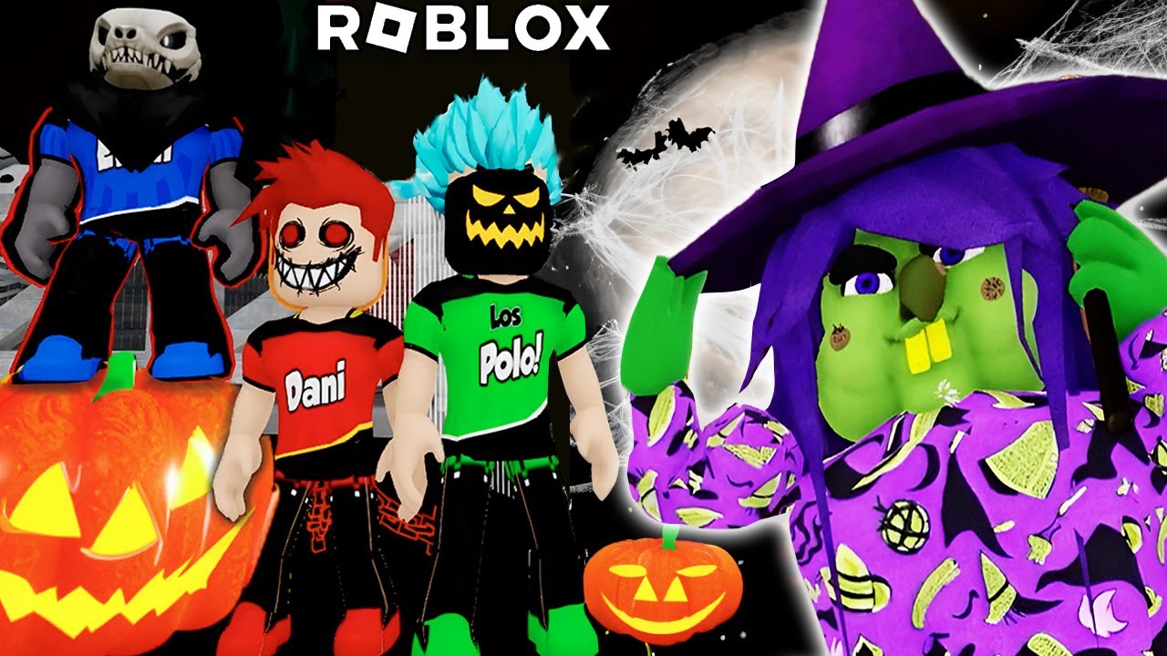Escapamos de la BRUJA MALVADA en Roblox