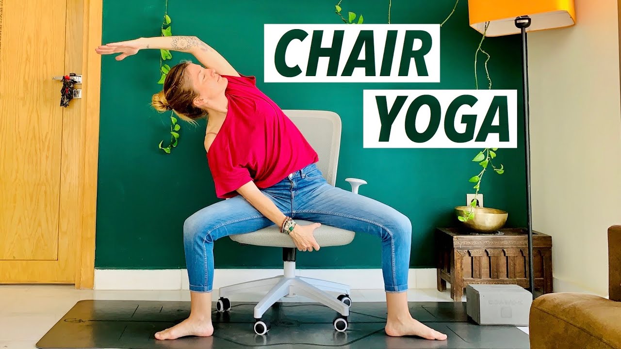 Chair Yoga (ou yoga au bureau)| Monkeyogimoon