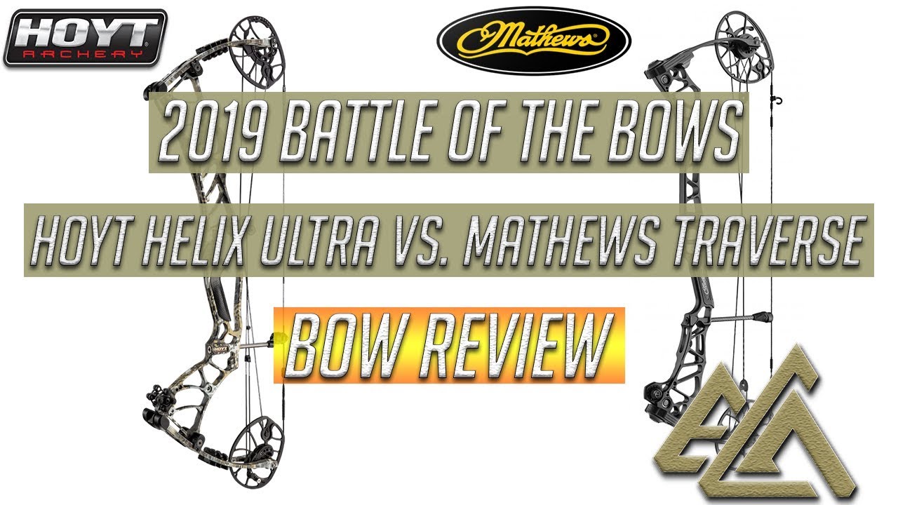 Hoyt Helix Ultra vs. Mathews Traverse - 2019 Bow Battle