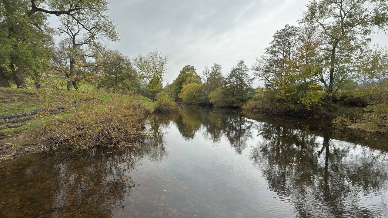 Walk around Reeth and river swale , Swaledale , Yorkshire 