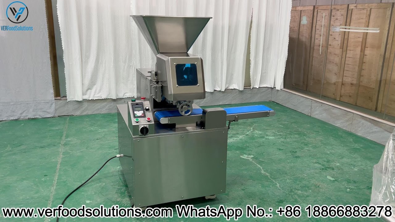 VERFOODSOLUTIONS Pizza Roti Tortilla Dough Divider Machine Ready to Delivery for Georgia Customer