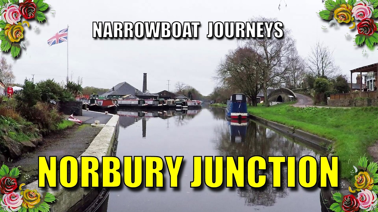 [No Ads] Anchor Pub to Norbury Junction - A Narrowboat Journey on the Shropshire Union Canal.