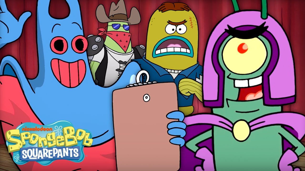 Plankton Teams Up with Man-Ray! 👁 | 