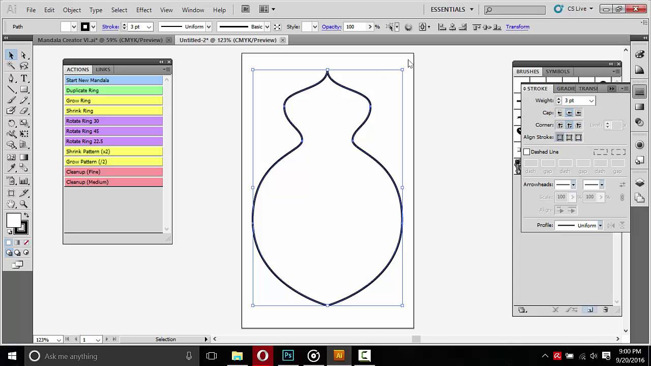 Making Patterns for Mandala Creator Pro