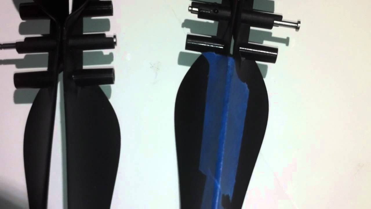 Parrot AR.Drone 1 or 2.0 SUPER EASY Tip/Trick/Fix for warped propellors (Or drone flying wierd)