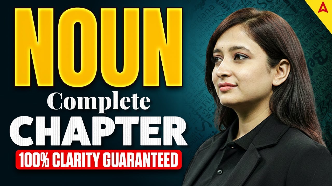 Bank Exam English 2026 | Complete Noun Chapter for SBI, IBPS & RRB PO/Clerk | English By Kinjal Mam