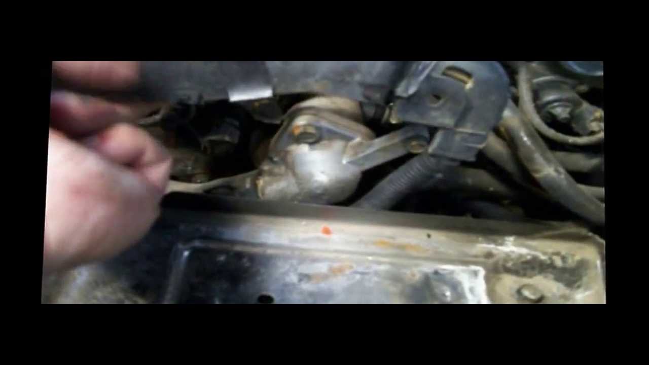 2002 Mitsubishi Gallant Engine Temperature Sensor Replacement