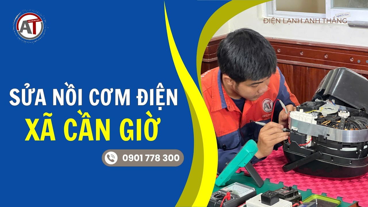 Sửa Nồi Cơm Điện Xã Cần Giờ - Sửa Nồi Cơm Điện Zojirushi Không Nóng | Điện Lạnh Anh Thắng