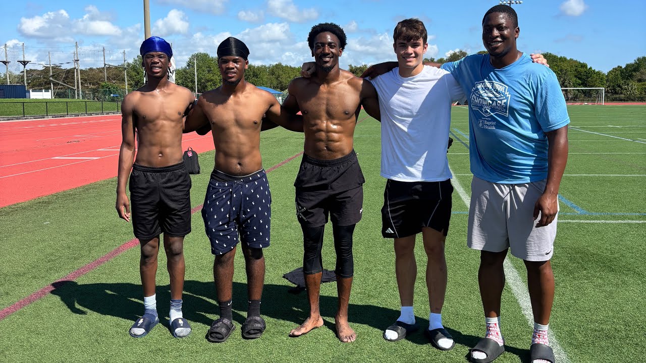Training series episode 1: Incoming 9th grader WR trains with Starting FAU WR Branden Hoch
