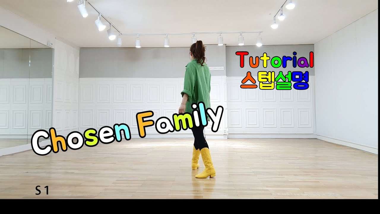 Chosen Family - Line Dance (Tutorial)