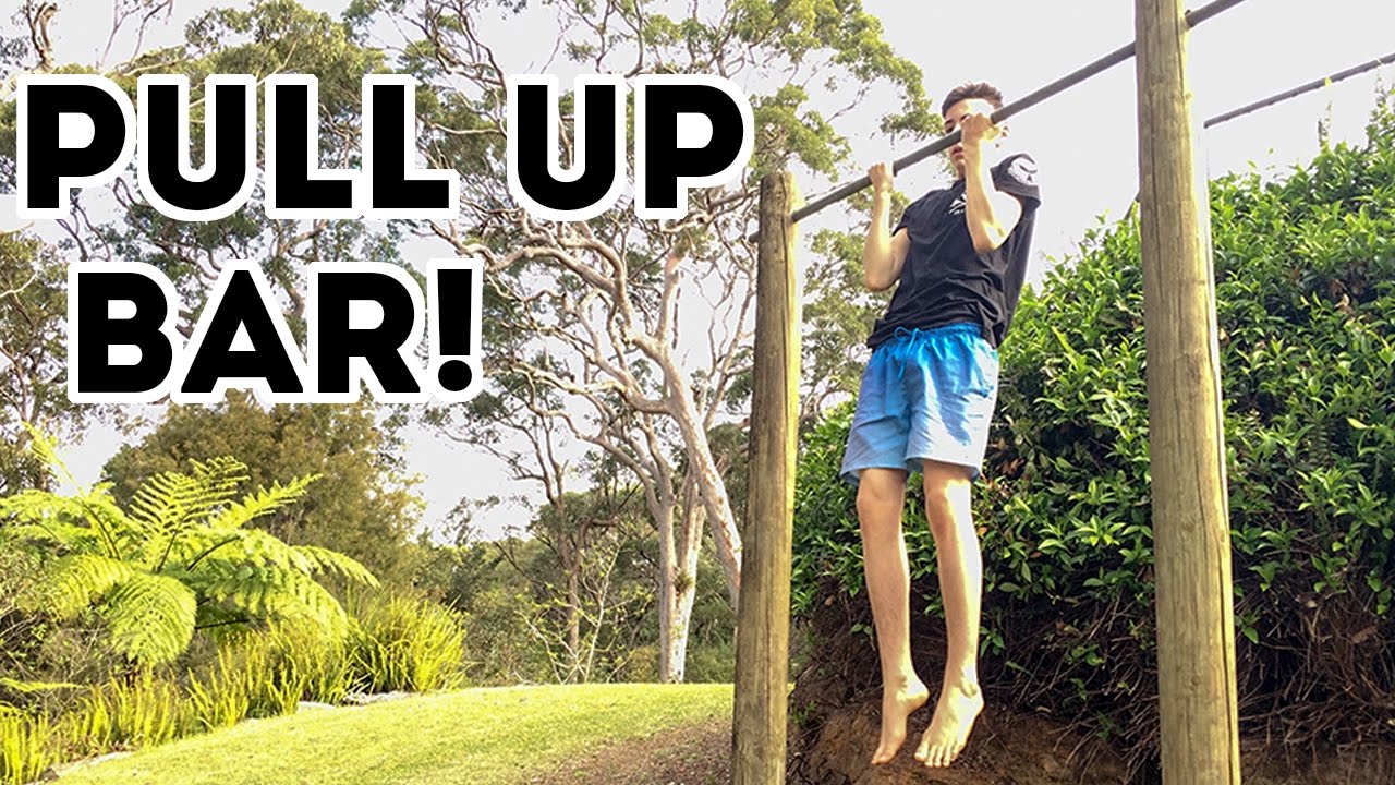 DIY Outdoor Pull Up Bar - How to Build a Pull Up Bar