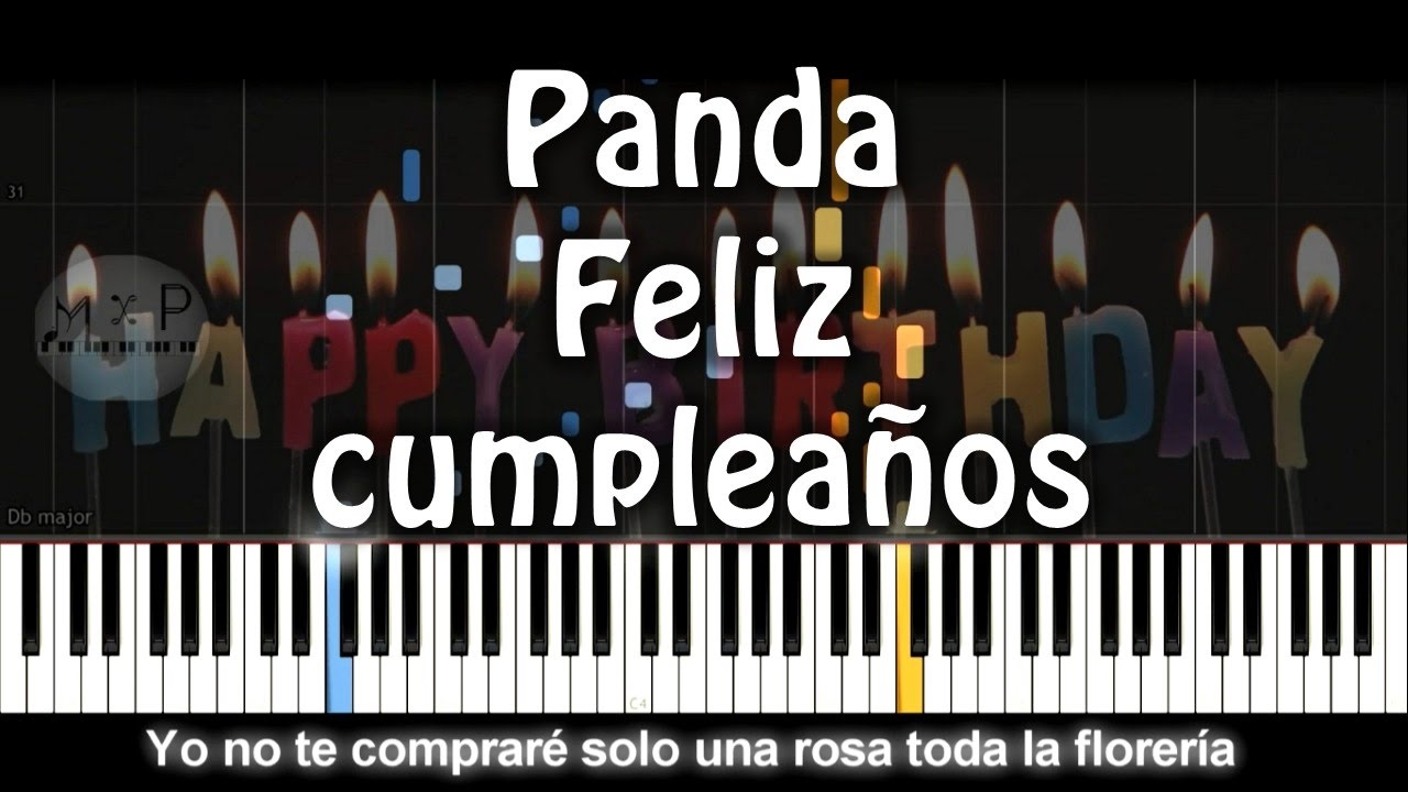 Panda - Feliz cumpleaños Piano Cover