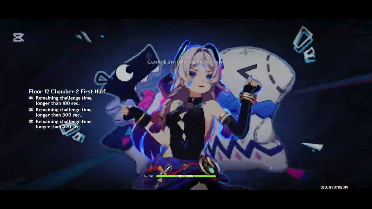 6.3 new abyss | c2r1 columbina (f2p team) X c3r0 Arlecchino (premium team)