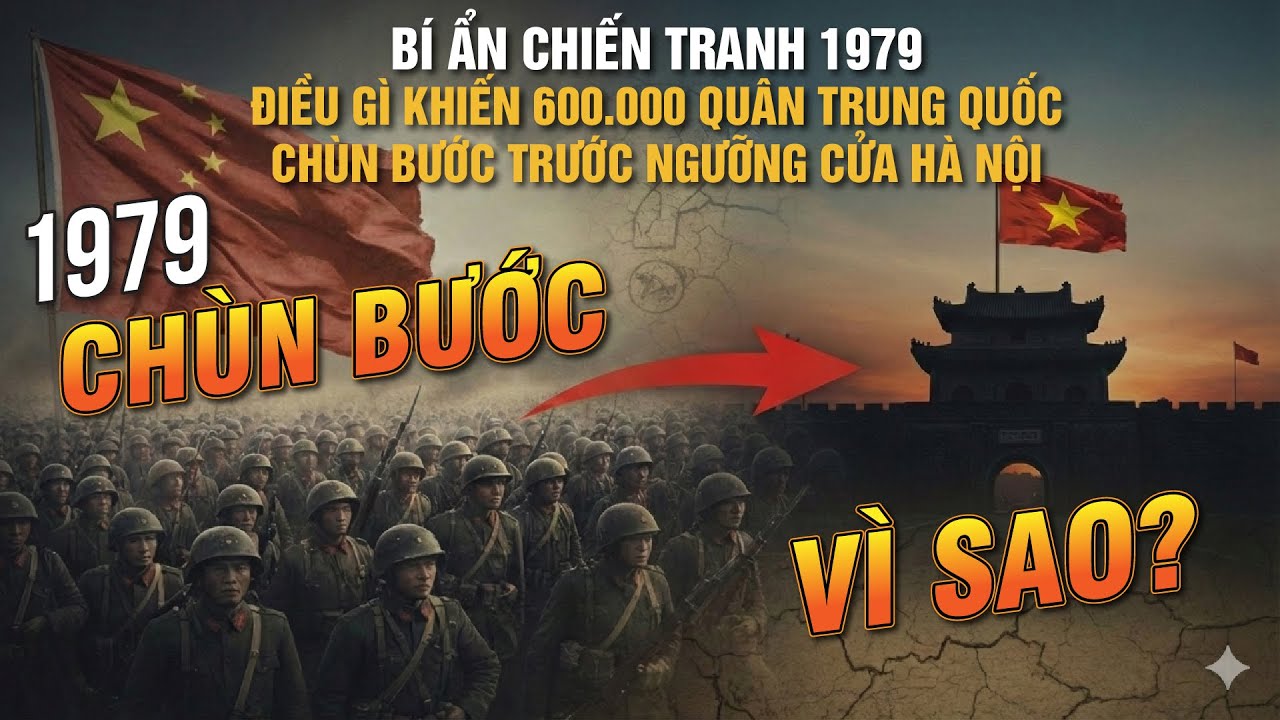 Bí Ẩn Chiến Tranh 1979: Điều Gì Khiến 600.000 Quân Trung Quốc Chùn Bước Trước Ngưỡng Hà Nội?