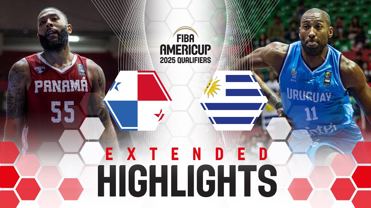 Panama 🇵🇦 vs Uruguay 🇺🇾 | Extended Highlights | FIBA AmeriCup 2025 Qualifiers 2025