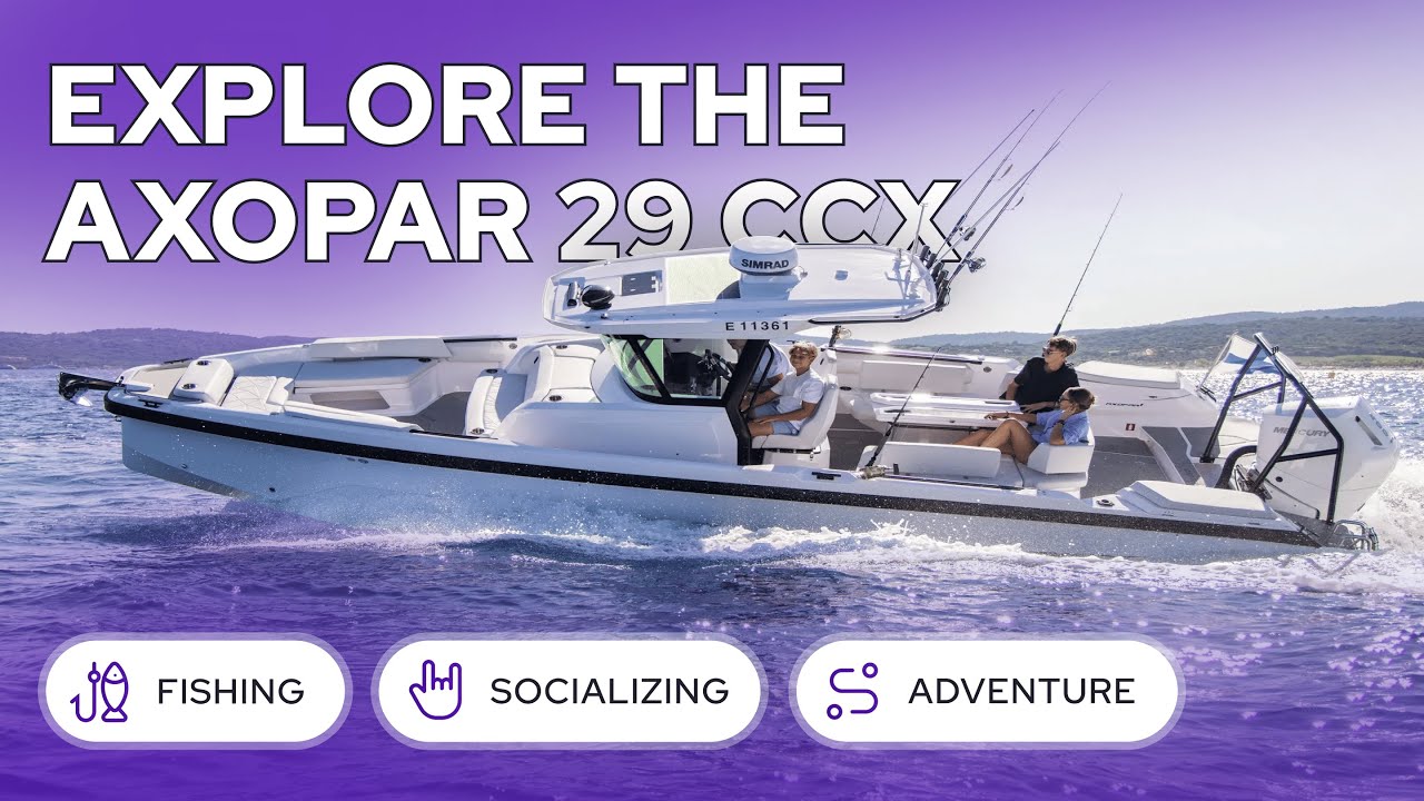 Лучшая ли это универсальная рыболовная лодка? Axopar 29 CCX