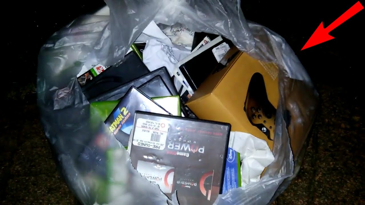Gamestop Dumpster Dive Night #302