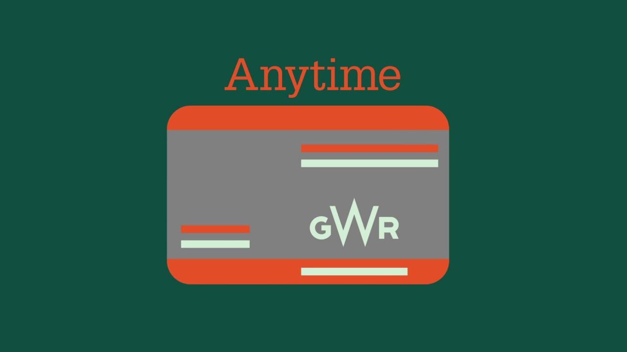 GWR Choosing the right ticket