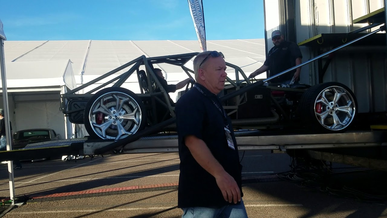 Factory Five F9R Supercar Chassis load up