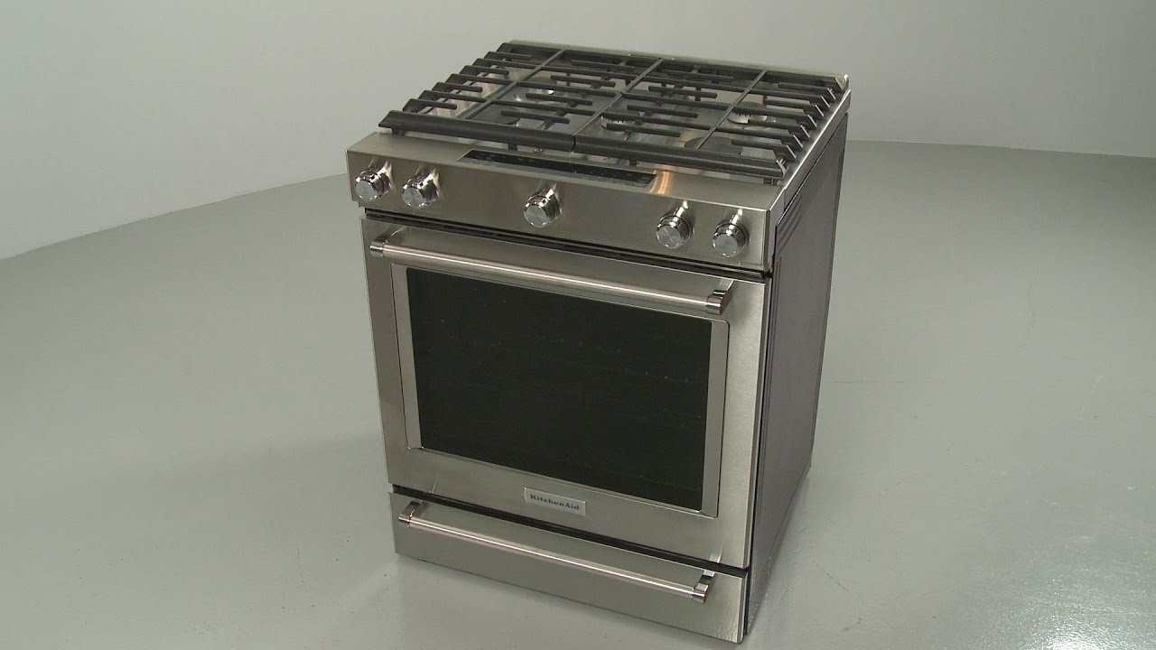 KitchenAid Convection Gas Range Disassembly Model KSGB900ESS0