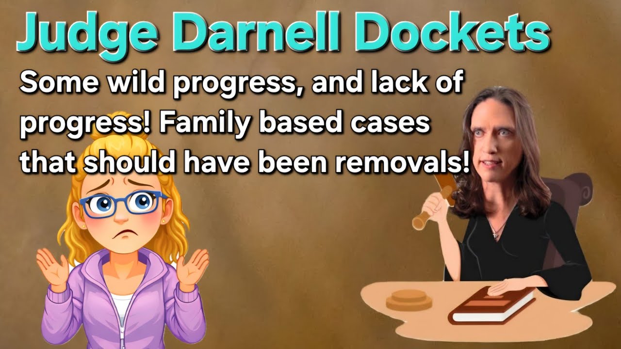 Judge Darnell - Some really messy and distressing cases! What a mess!