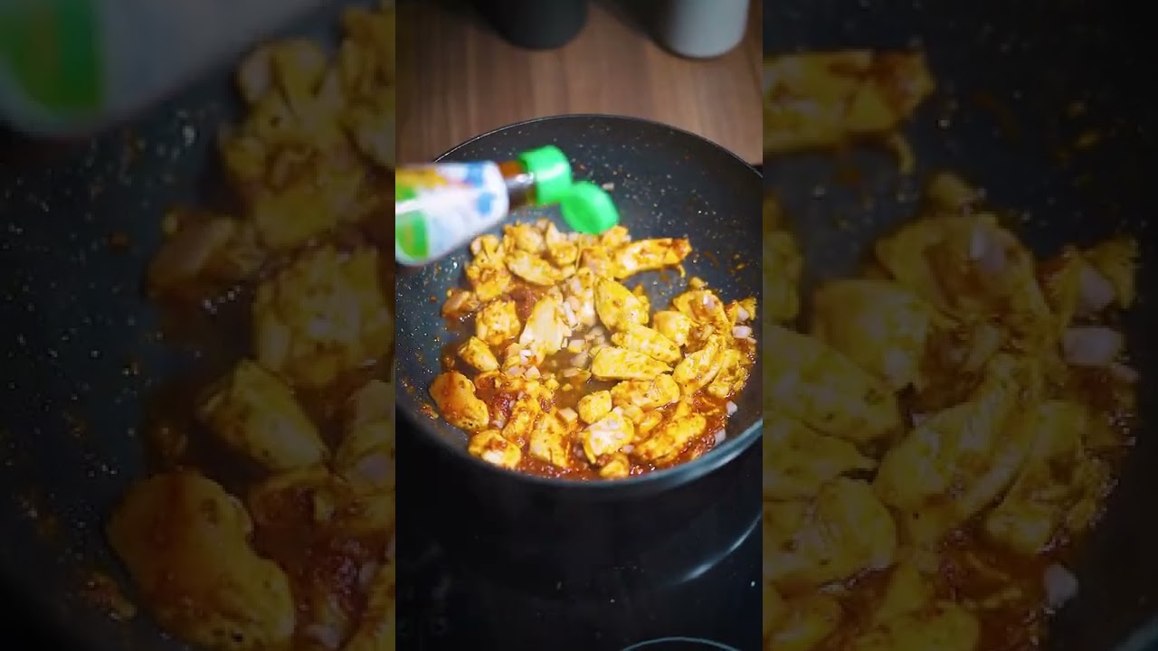 Curry tak pyszne, że m&oacute;j brat zaczął ćwiczyć jogę. #foxxgotuje #curry #kurczak #przepis