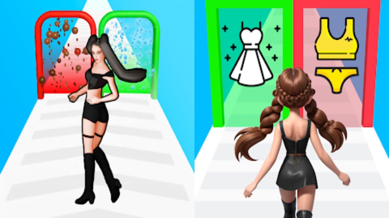 Build A Doll vs Build A Girlfriend - Gameplay Walkthrough - (iOS, Android)