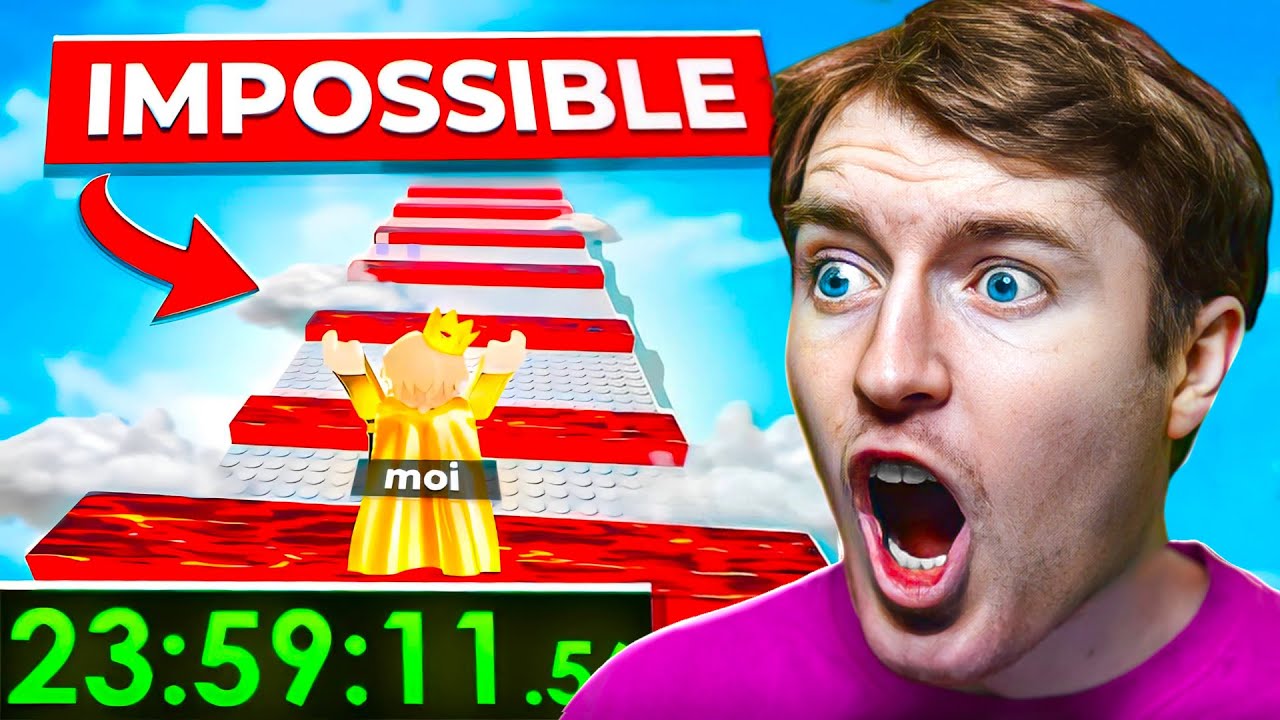 J’ai tenté de finir le jeu le plus dur de Roblox… (ne vous moquez pas)