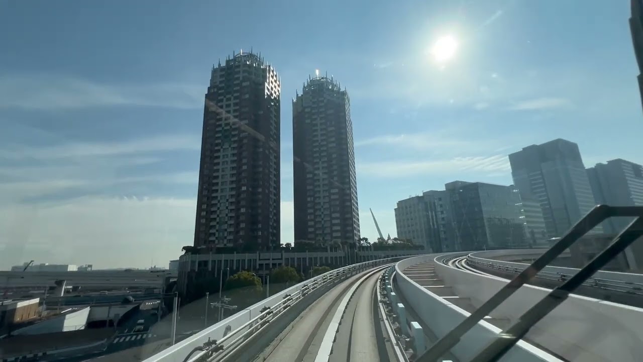 ゆりかもめ 新橋→東京ビッグサイト