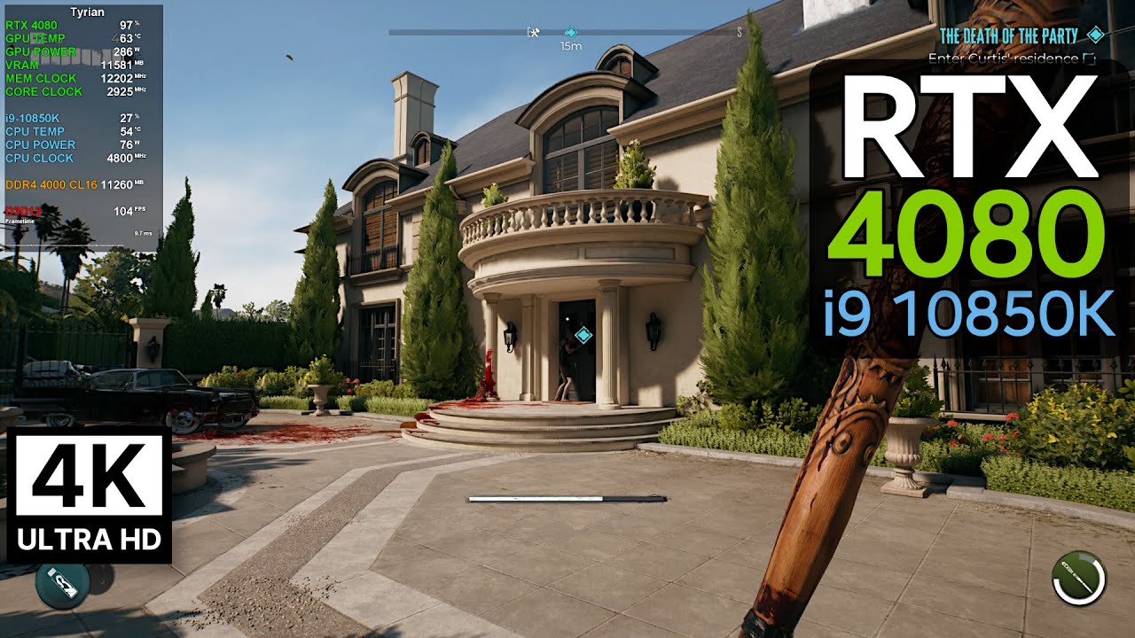 Dead Island 2 - 4K Ultra Settings | RTX 4080 + i9 10850K