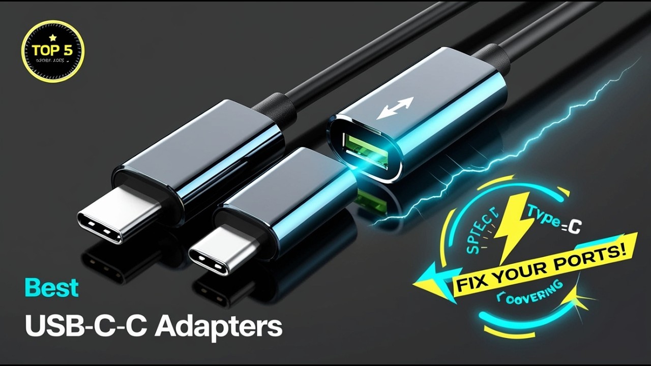 Top 5 Best USB-A to USB-C Adapters in 2026 ⚡ Fast & Reliable Converters