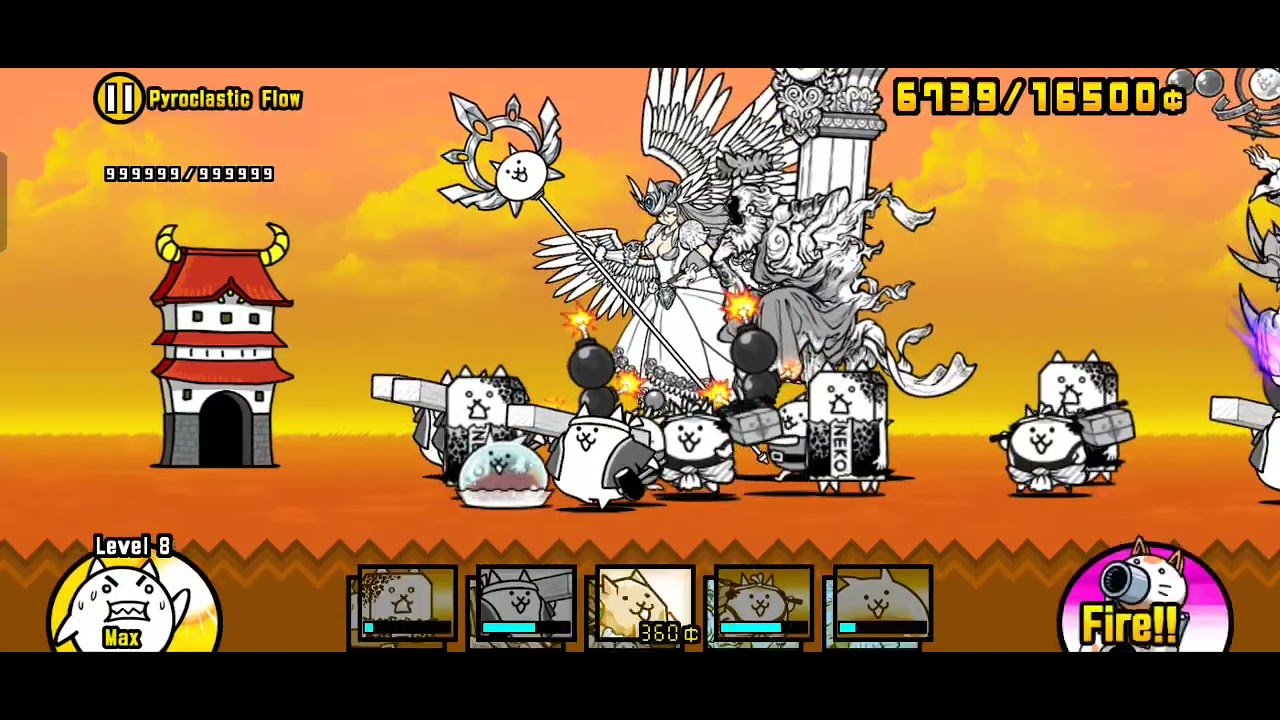 Battle Cats UL 11-2 Pyroclastic Flow [2 Star] (No Gacha) - Cherry Isles Stage 2