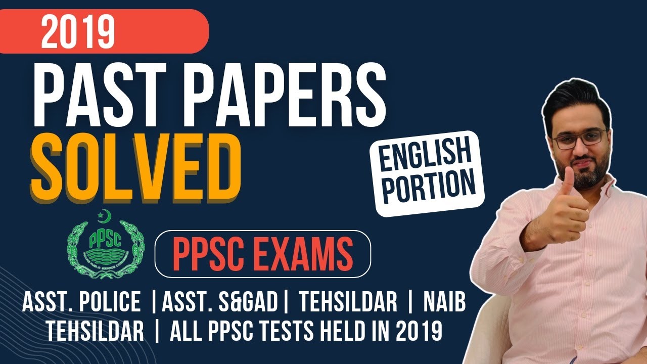 PPSC Assistant Test Preparation | PPSC Past Papers Solution | All PPSC 2024 Jobs Preparation