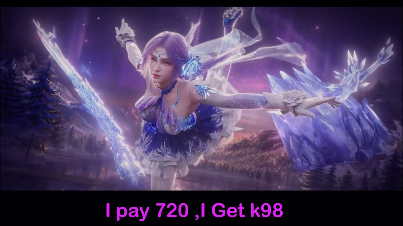 PUBG MOBILE NEW SKIN 2026 ( 720 UC I Get k98 GLACIER 👌)