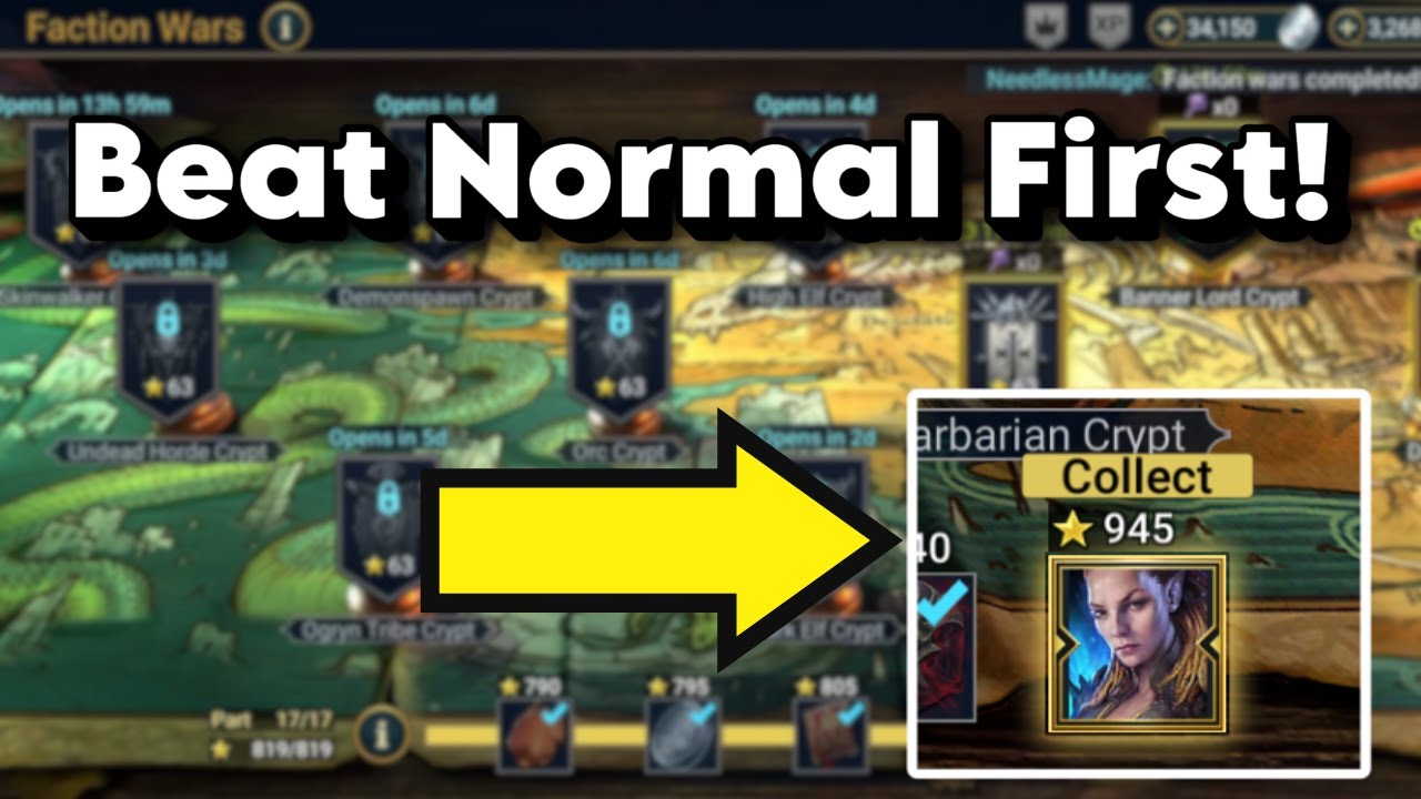 Practical Current Teams and Strategies for Normal Faction Wars - Raid: Shadow Legends