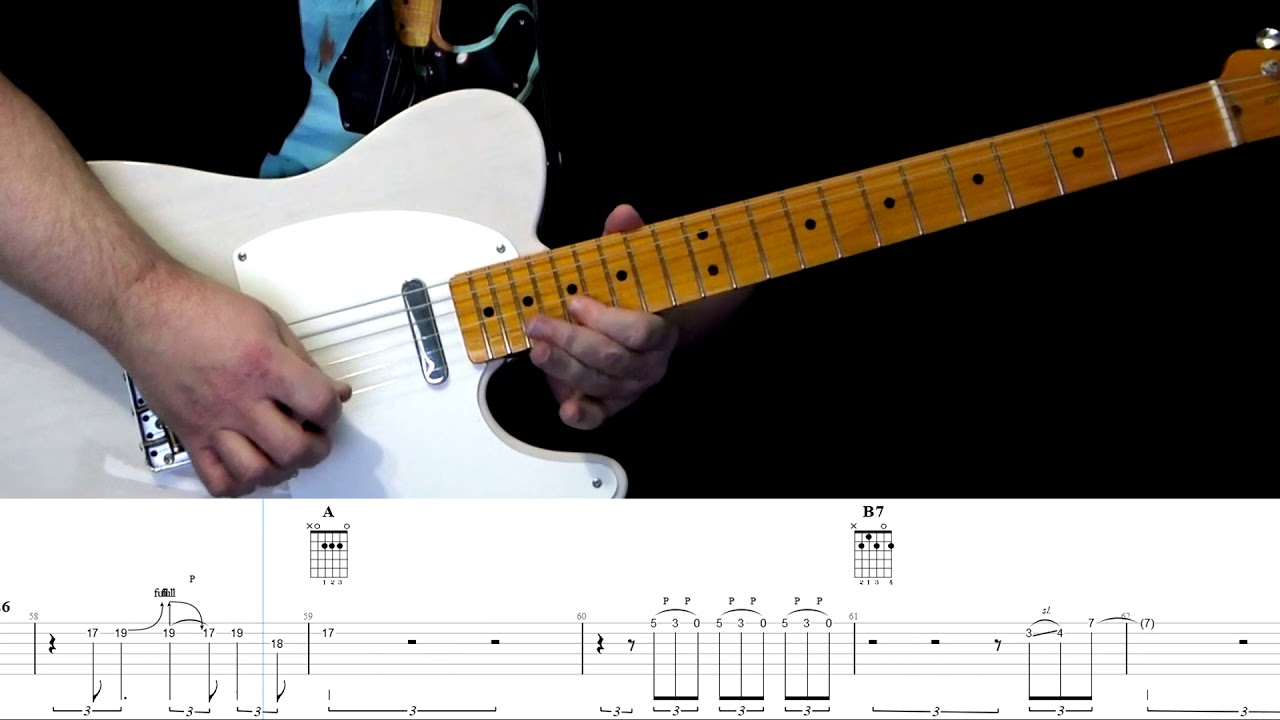 Family  Tradition Hank Williams Jr. Guitar  tab by Abraham Myers Featuring Joey McNew on Drums.