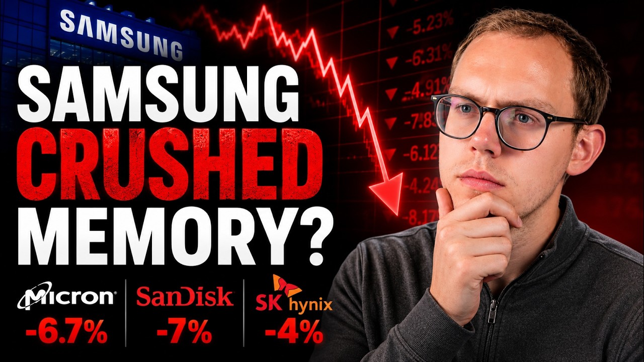 Samsung Beat Earnings, Memory Stocks Crashed